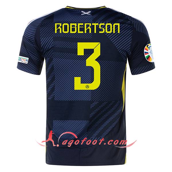 Maillot de Foot Écosse (ROBERTSON #3) UEFA Euro 2024 Domicile