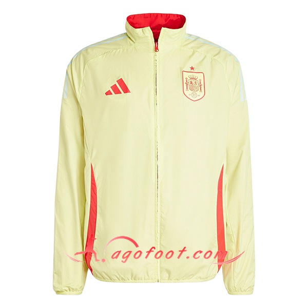 Coupe-Vent Espagne Jaune/Rouge 2024/2025