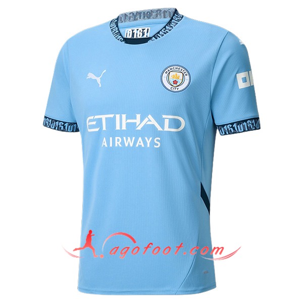Nouveau Maillot de Foot Manchester City Domicile 2024/2025