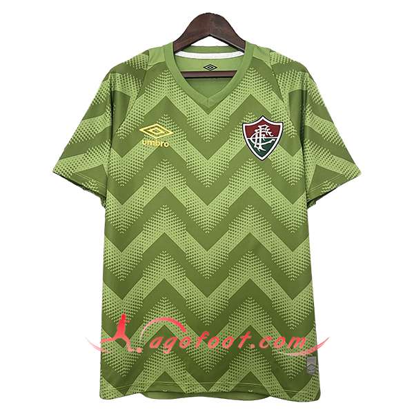 Maillot de Foot Fluminense Gardien de But Vert 2024/2025