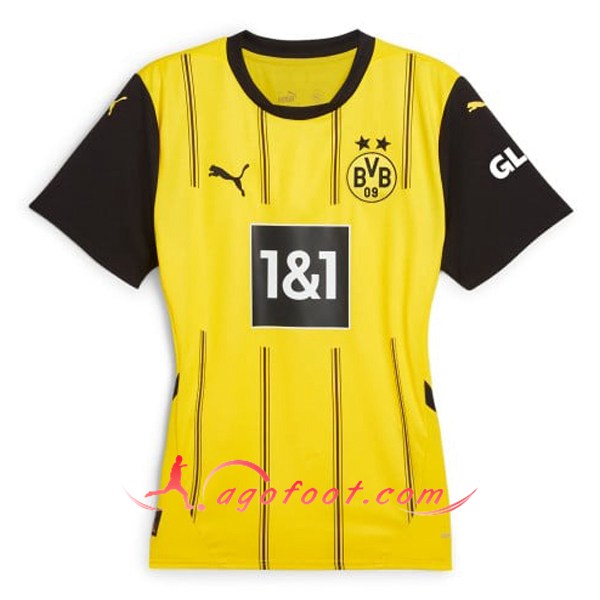 Nouveau Maillot de Foot Dortmund Femme Domicile 2024/2025
