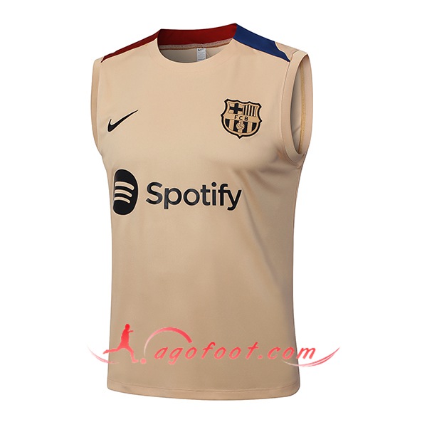 Training Debardeur FC Barcelone Brun/Bleu/Rouge 2024/2025