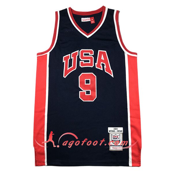 Maillot USA (#9) 2024/25 Rouge/Bleu/Blanc