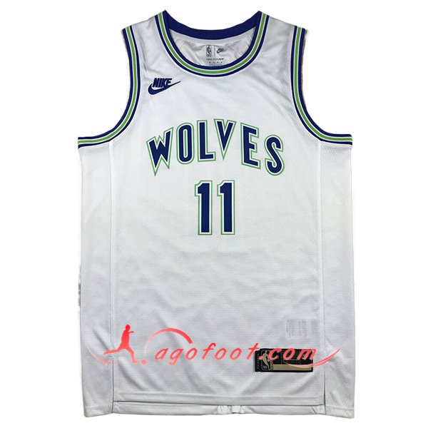 Maillot Minnesota Timberwolves (REID #11) 2024/25 Blanc/Bleu/Vert
