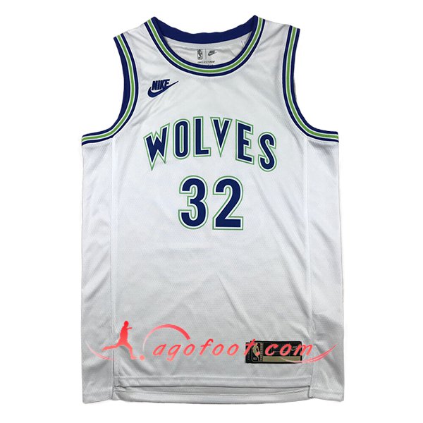 Maillot Minnesota Timberwolves (TOWNS #32) 2024/25 Blanc/Bleu/Vert