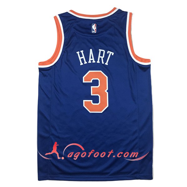 Maillot New York Knicks (HART #3) 2024/25 Bleu/Orange