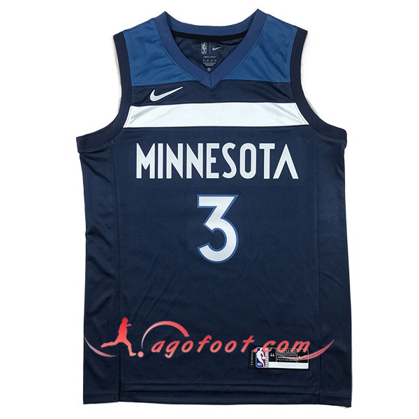 Maillot Minnesota Timberwolves (McDANIELS #3) 2024/25 Bleu/Blanc