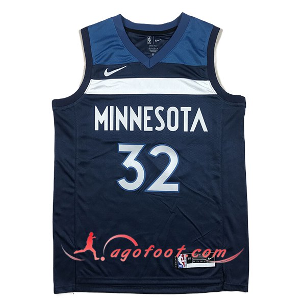 Maillot Minnesota Timberwolves (TOWNS #32) 2024/25 Bleu/Blanc