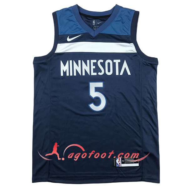 Maillot Minnesota Timberwolves (EDWARDS #5) 2024/25 Bleu/Blanc