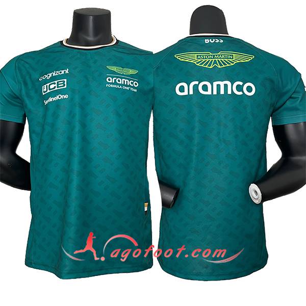 T-Shirt F1 Aston Martin Team Vert 2024