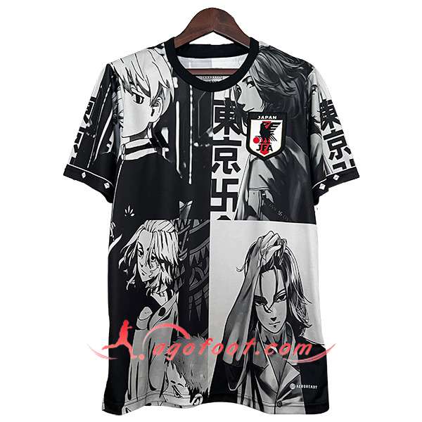 Maillot Equipe Foot Japon Special Edition Noir/Gris 2024/2025