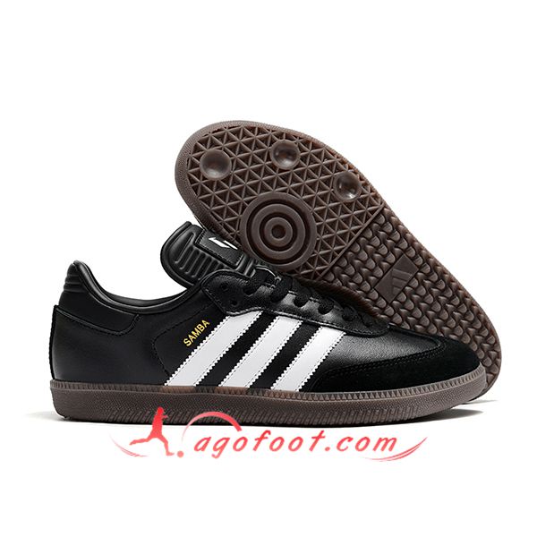Adidas Chaussures de Foot SAMBA MESSI INDOOR BOOTS Noir/Blanc