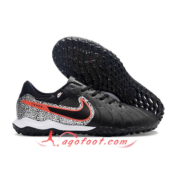 Nike Chaussures de Foot Tiempo Legend X Academy TF Noir -02