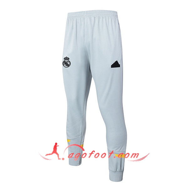 Pantalon Foot Real Madrid Gris/Jaune 2024/2025