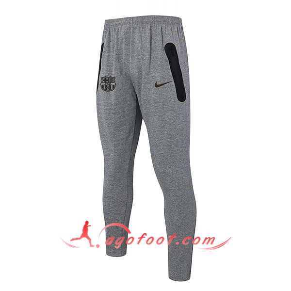Pantalon Foot FC Barcelone Gris 2024/2025 -03