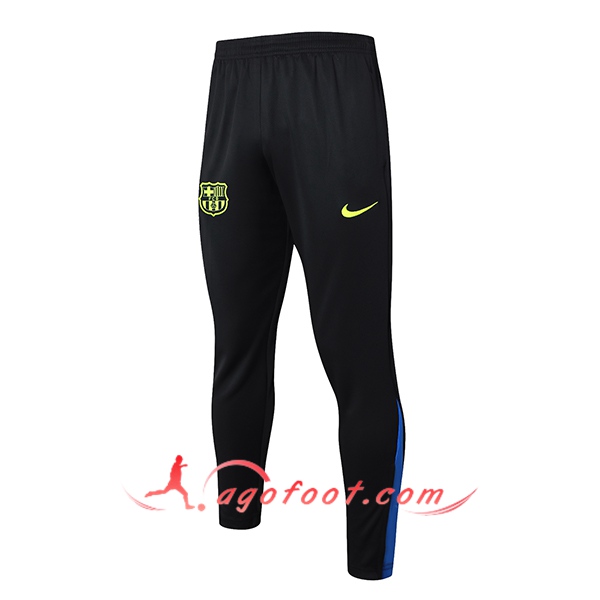 Pantalon Foot FC Barcelone Noir/Bleu 2024/2025