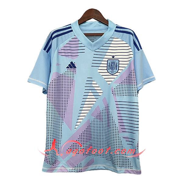 Maillot de Foot Espagne Domicile Gardien De But UEFA Euro 2024