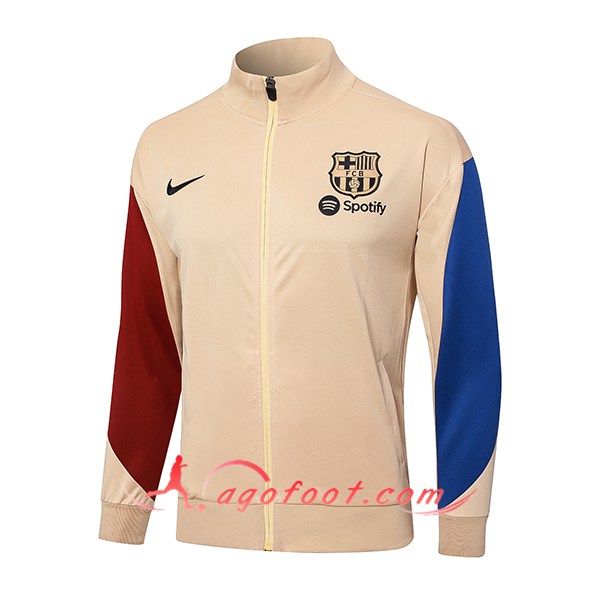 Veste Foot FC Barcelone Jaune/Bleu/Rouge 2024/2025