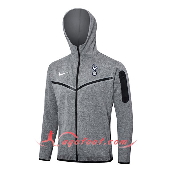 Veste A Capuche Tottenham Hotspur Gris 2024/2025