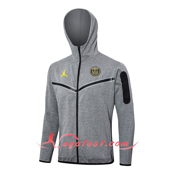 Veste A Capuche Jordan PSG Gris 2024/2025