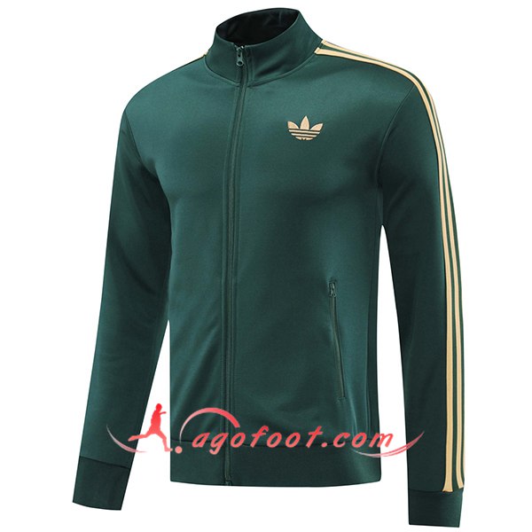 Veste Foot Adidas Vert/Jaune 2024/2025