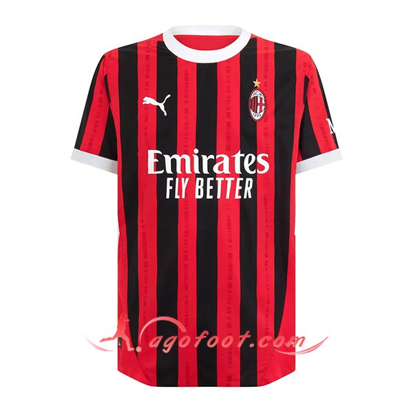 Nouveau Maillot de Foot Milan AC Domicile 2024/2025