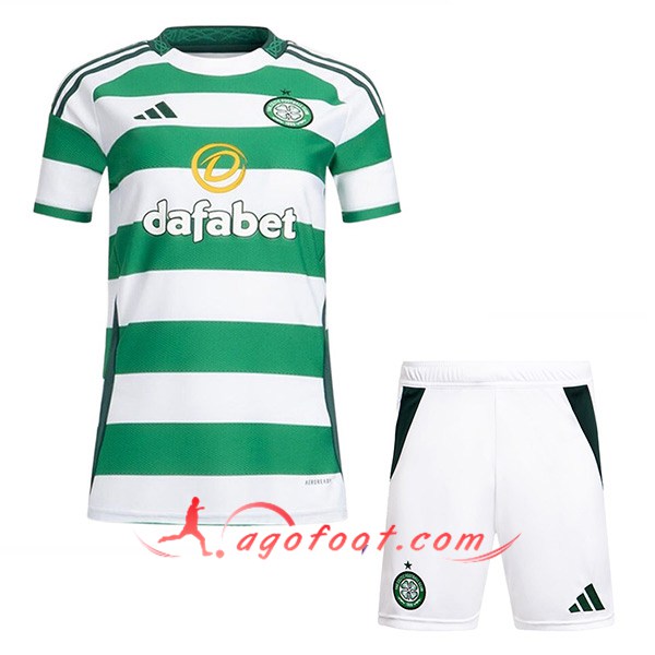 Nouveau Maillot de Foot Celtic FC Enfant Domicile 2024/2025