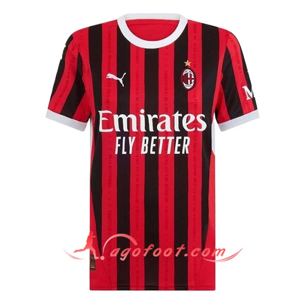 Nouveau Maillot de Foot Milan AC Femme Domicile 2024/2025