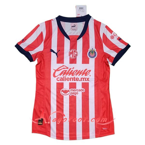 Maillot de Foot Chivas Femme Domicile 2024/2025
