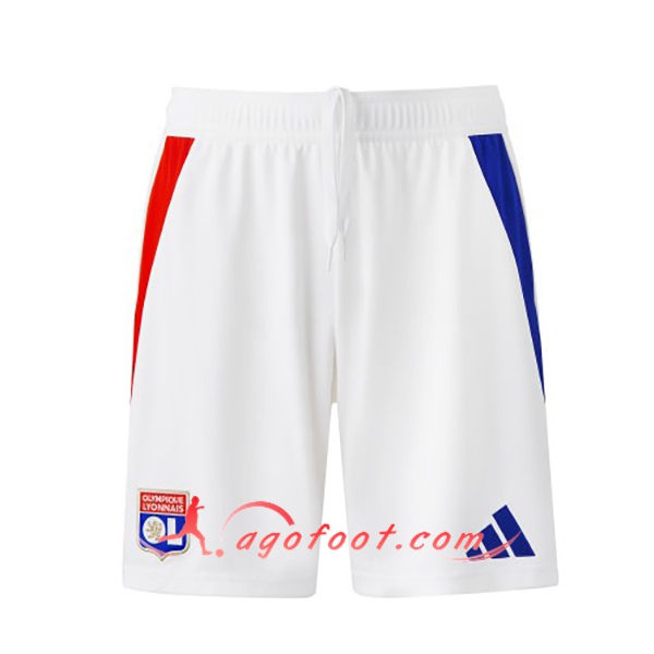 Short de Foot Lyon Domicile 2024/2025