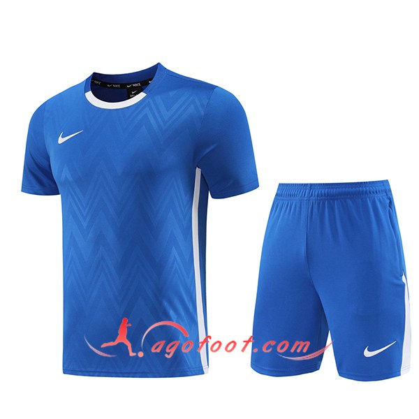 Ensemble Training T-Shirts Nike Bleu 2024/2025