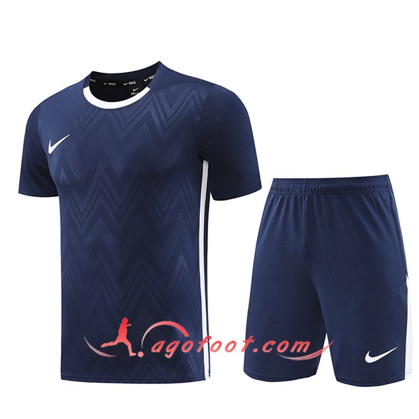 Ensemble Training T-Shirts Nike Bleu Royal 2024/2025