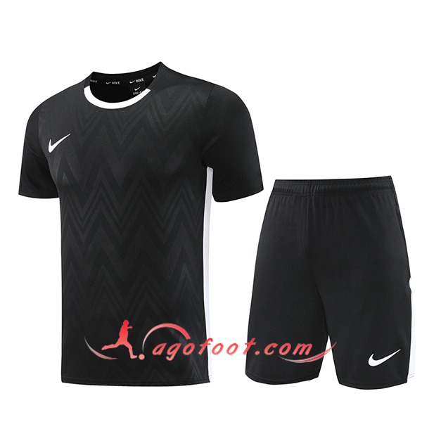 Ensemble Training T-Shirts Nike Noir/Blanc 2024/2025