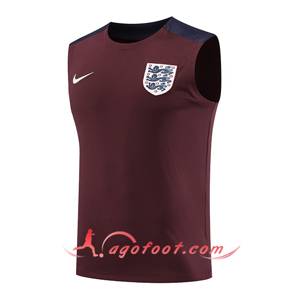 Training Debardeur Angleterre Rouge/Bleu 2024/2025