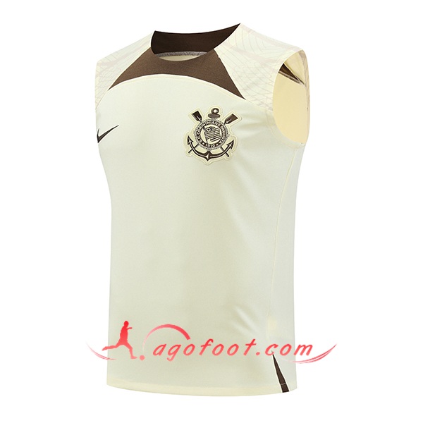 Training Debardeur Corinthians Beige/Brun 2024/2025
