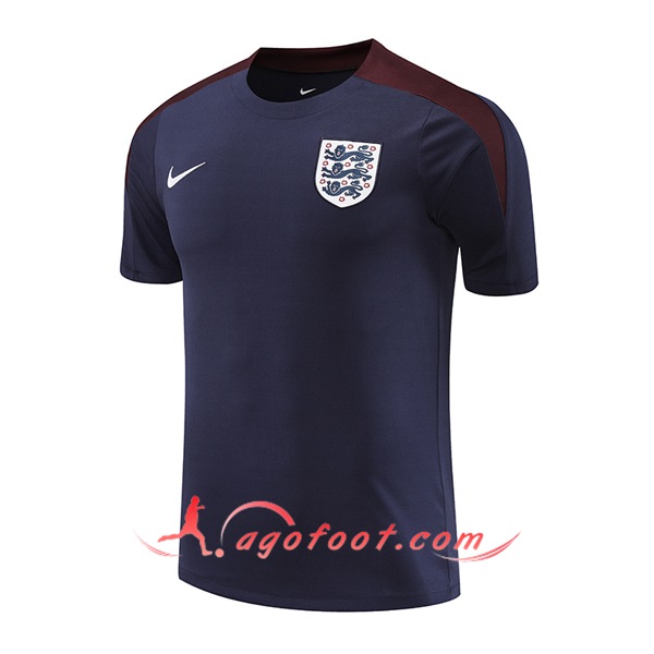 Training T-Shirts Angleterre Bleu/Rouge 2024/2025