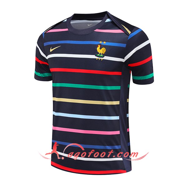 Training T-Shirts France Noir 2024/2025