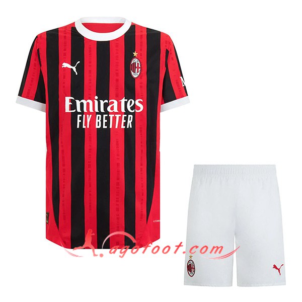 Ensemble Maillot Milan AC Domicile + Short 2024/2025