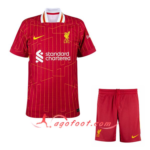 Ensemble Maillot FC Liverpool Domicile + Short 2024/2025