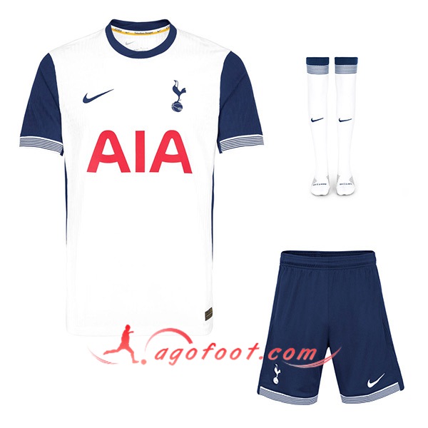 Ensemble Maillot Tottenham Hotspur Domicile (Short + Chaussettes) 2024/2025