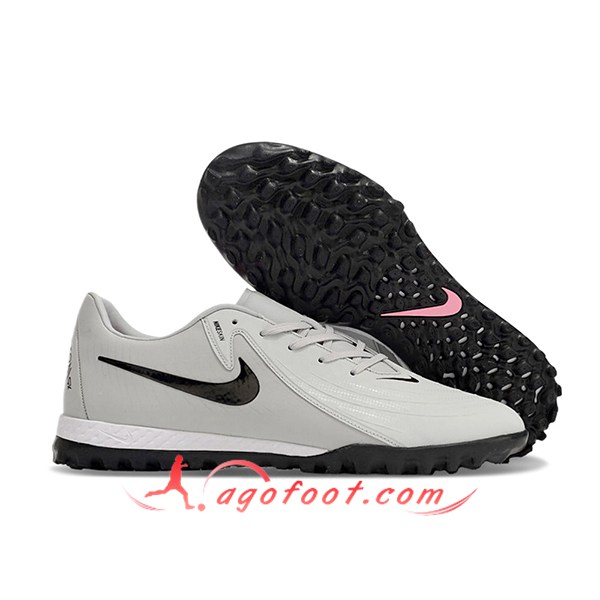 Nike Chaussures de Foot Phantom GX II ACAD LV8 TF Gris/Noir