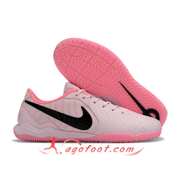 Nike Chaussures de Foot Legend 10 Academy IC Rose/Noir