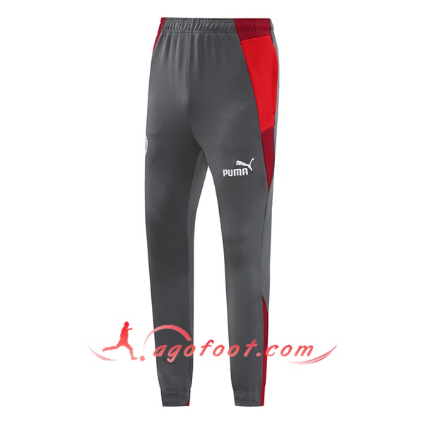 Pantalon Foot Milan AC Gris/Rouge 2024/2025