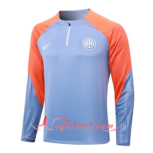 Sweatshirt Training Inter Milan Pourpre/Orange 2024/2025