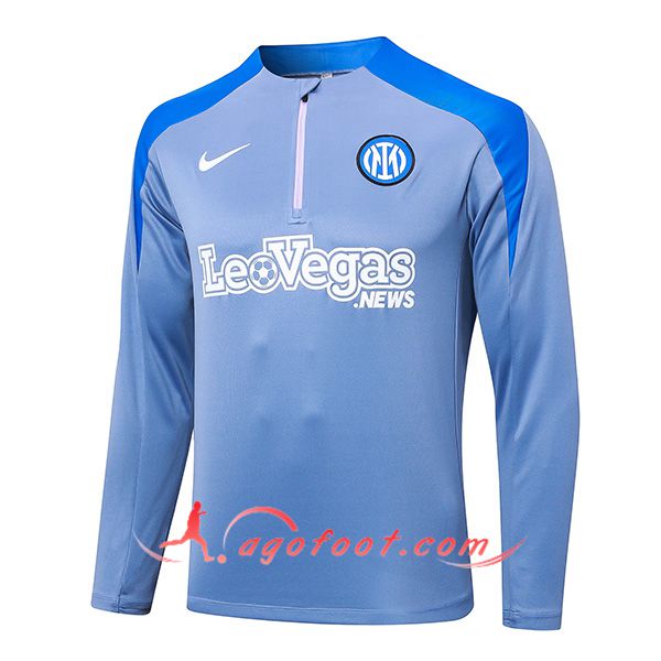Sweatshirt Training Inter Milan Pourpre/Bleu 2024/2025