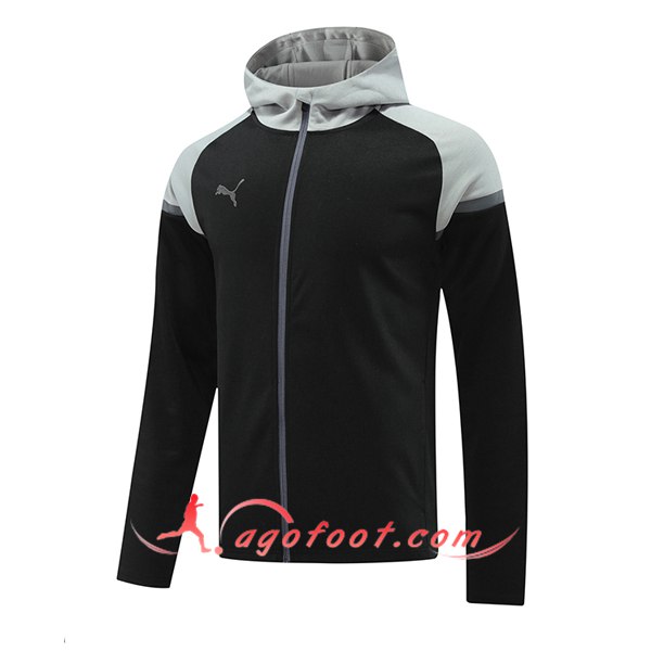 Veste A Capuche PUMA Noir/Gris 2024/2025