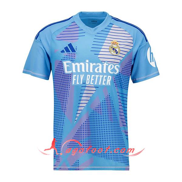 Nouveau Maillot de Foot Real Madrid Gardien De But Domicile 2024/2025
