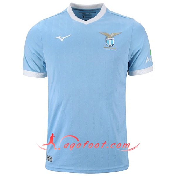 Maillot de Foot Lazio 50th Anniversary Champion Edition Bleu 1973/1974