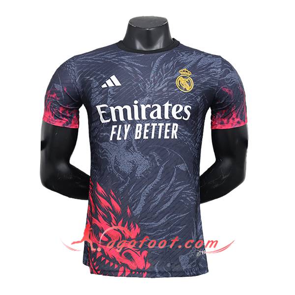 Maillot de Foot Real Madrid Special Edition Noir/Rouge 2024/2025