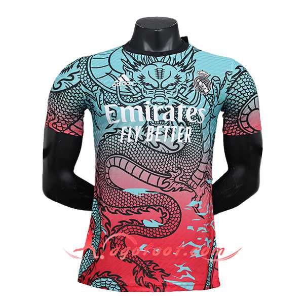 Maillot de Foot Real Madrid Special Edition Rouge/Vert 2024/2025